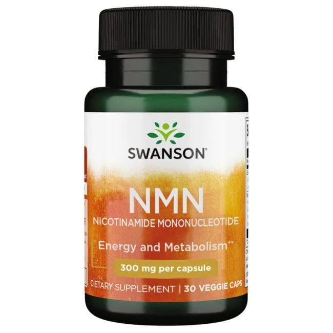 NMN Nicotinamide Mononucleotide - 300 mg - N30 - Nikotinamido mononukleotidas - Swanson - Papildai