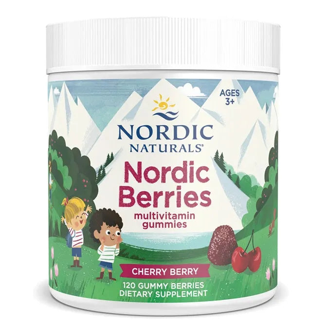 Nordic Berries Multivitamin Cherry Berry - 120 gummy - Naturals - Papildai