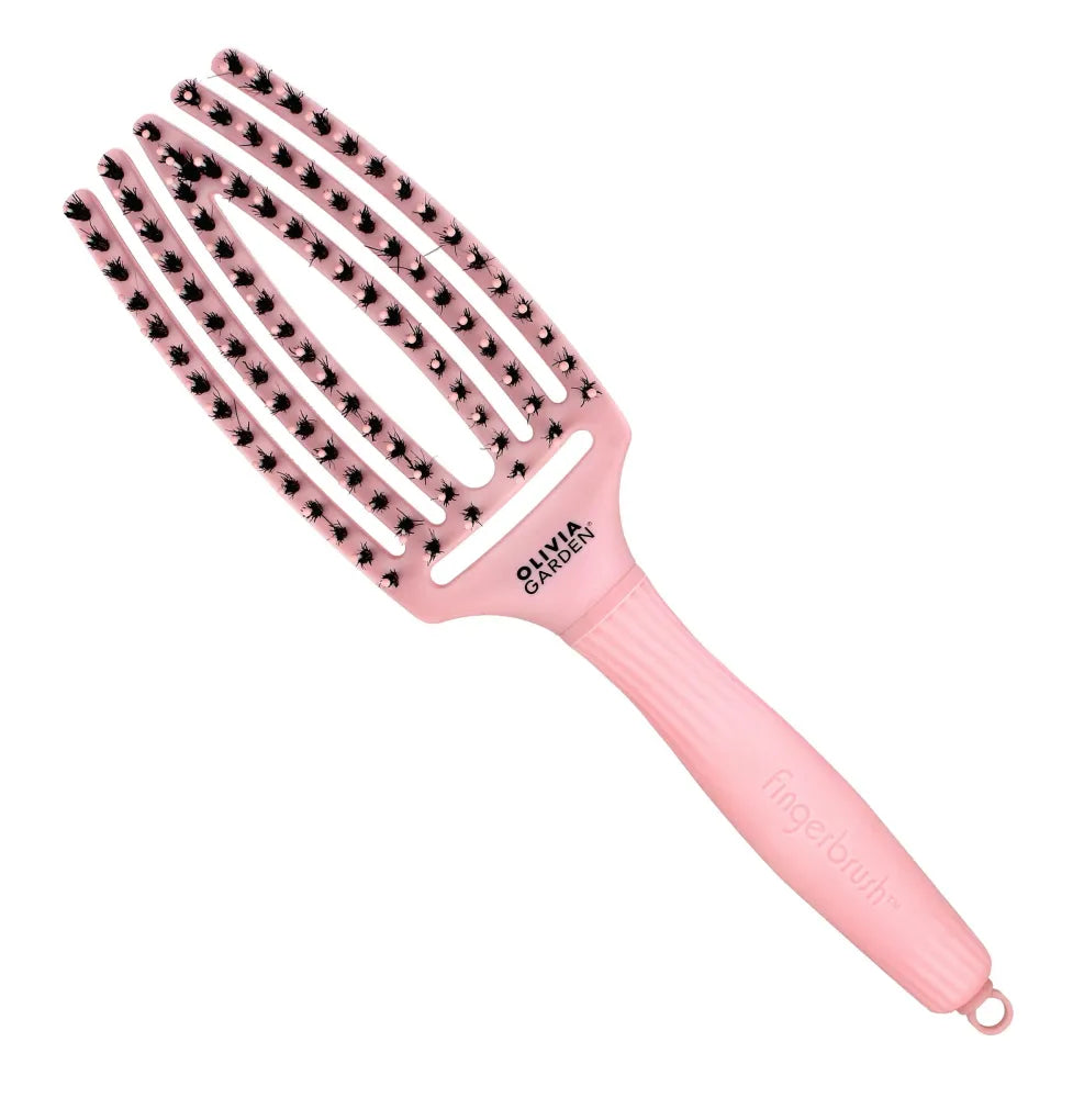 Olivia Garden Fingerbrush Combo Pastel Pink - Kosmetika