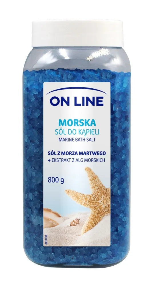 ON LINE Jūros druska voniai - 800g - Kosmetika