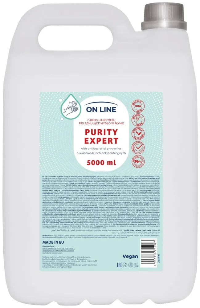 ON LINE Nurturing Antibacterial Liquid Soap 5000 ml. - Higiena