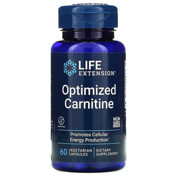 Optimized Carnitine - 60 caps - Life Extension - Papildai