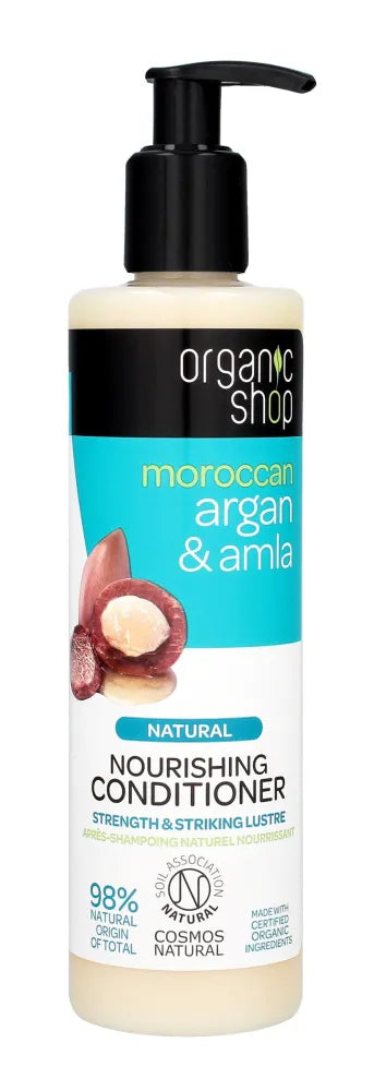 ORGANIC SHOP Maitinantis plaukų balzamas Maroko argano ir Amlos 280ml - Kosmetika
