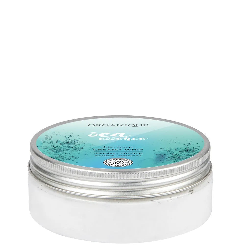ORGANIQUE Detox Therapy kūno prausiklis putos - Sea Essence 200ml - Kosmetika