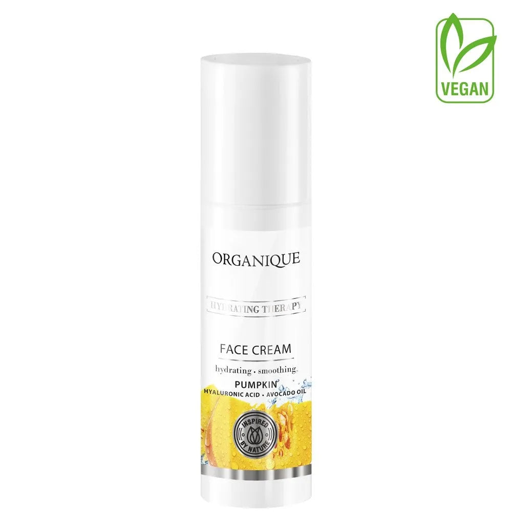 ORGANIQUE Drėkinamoji Terapija Veido Kremas 50ml - Kosmetika