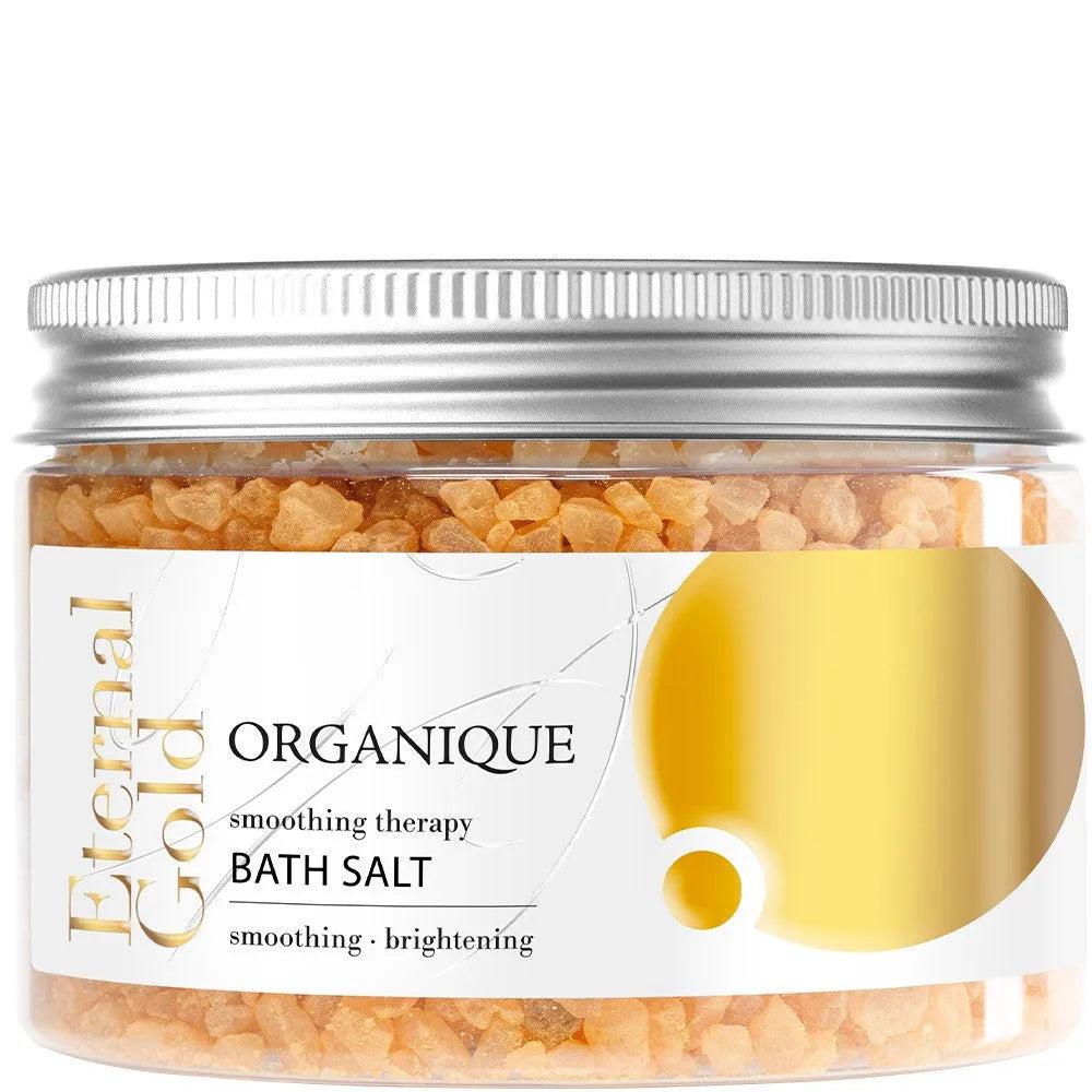 ORGANIQUE Eternal Gold Relaxing Bath Salt 600 g - Kosmetika