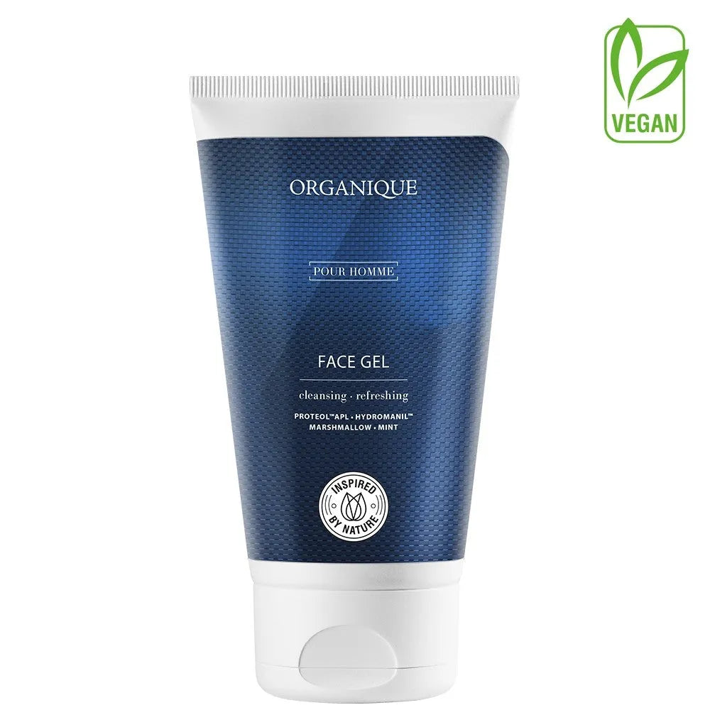 ORGANIQUE For Men Veido prausiklis gelis vyrams 150ml - Kosmetika