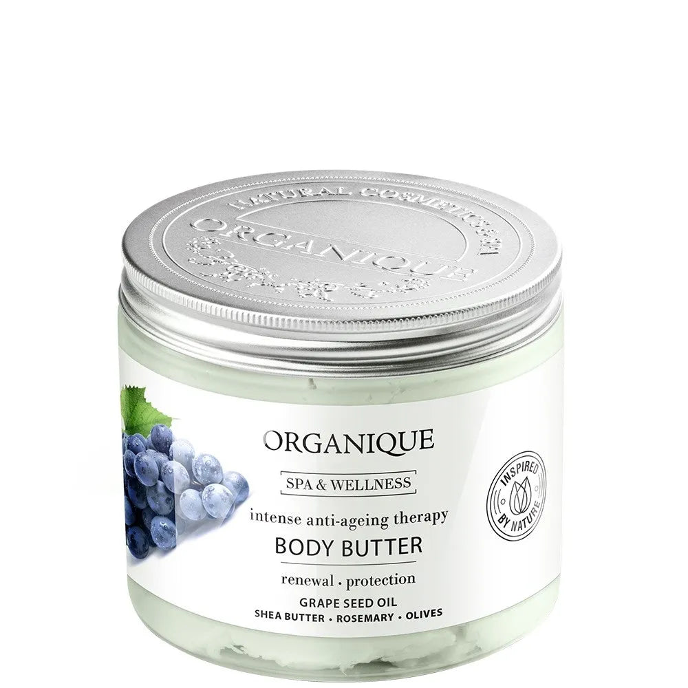 ORGANIQUE Intense Anti-Ageing Body Butter 200ml Intensyvi anti-senėjimo kūno sviestas - Kosmetika
