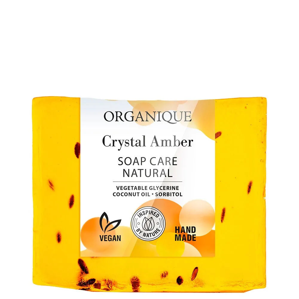 ORGANIQUE Naturally caring Crystal Amber muilas 100g - Kosmetika