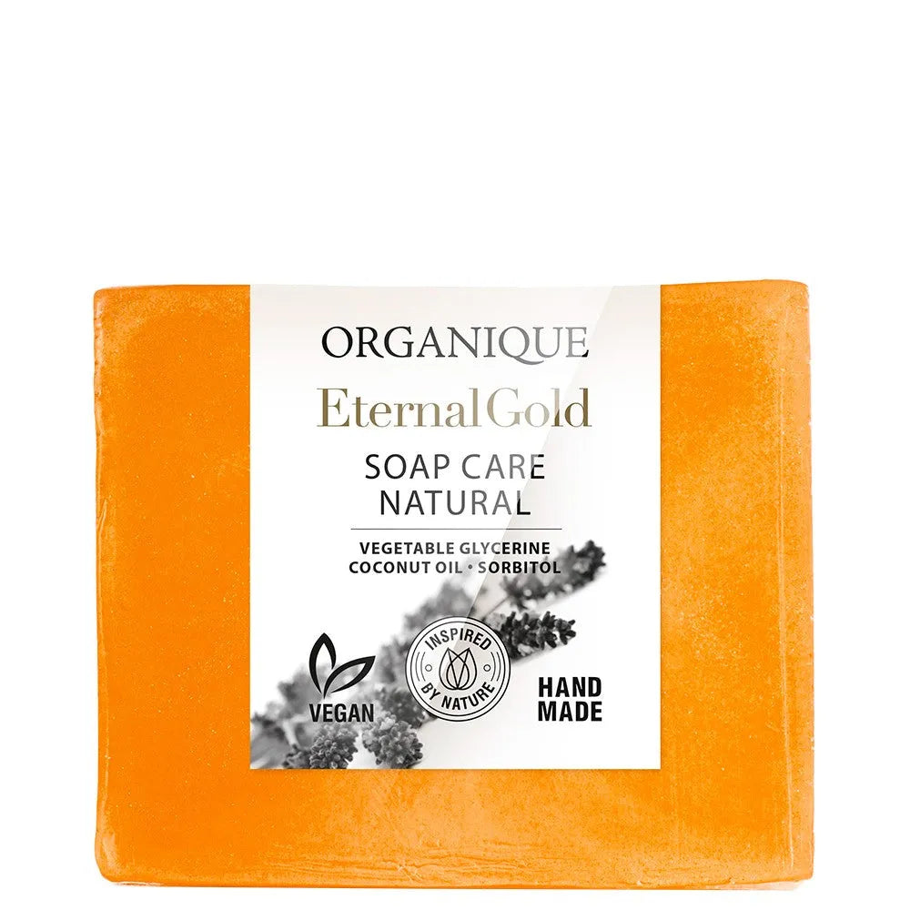 ORGANIQUE Naturally caring Eternal Gold muilas 100g - Kosmetika