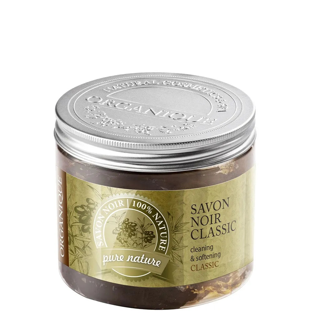 ORGANIQUE Pur Nature Savon Noir Classic muilas 200ml - Kosmetika
