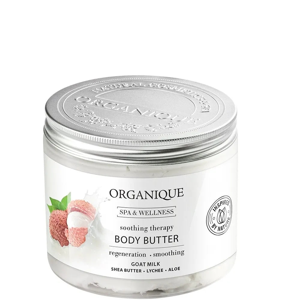 ORGANIQUE Soothing Therapy Raminantis kūno sviestas 200ml - Kosmetika