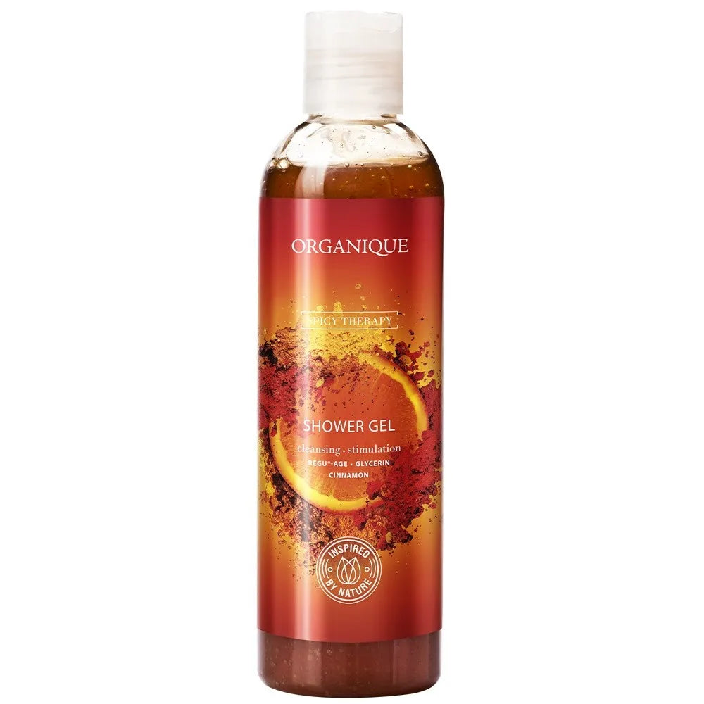 ORGANIQUE Spicy Therapy Imbierų Dušo Gelis 250ml - Kosmetika