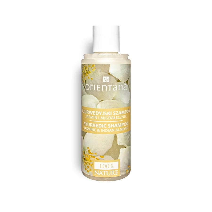 ORIENTANA Ayurvedinis plaukų tūrio šampūnas - Jazminai ir migdolų medis 210 ml - Kosmetika