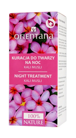 ORIENTANA KALI MUSLI Naktinis Veido Kremas 50ml - Kosmetika