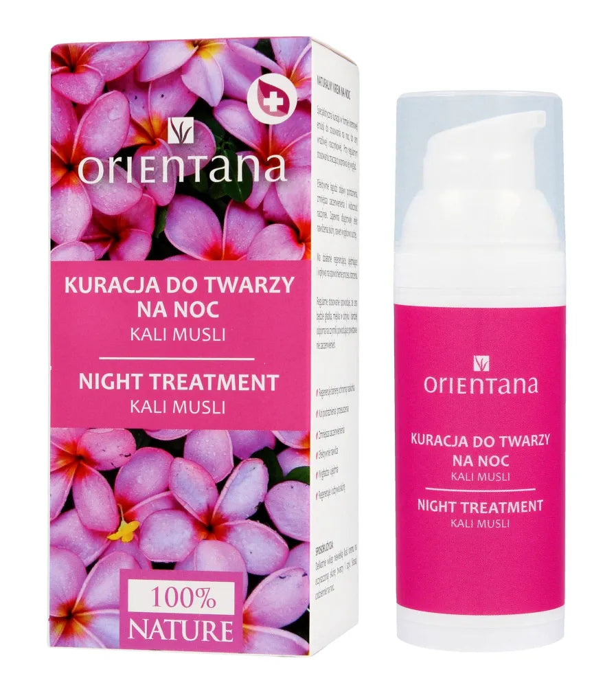 ORIENTANA KALI MUSLI Naktinis Veido Kremas 50ml - Kosmetika