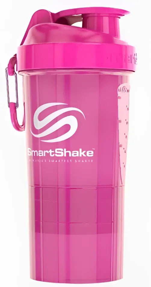 Original2Go Neon Pink - 600 ml - SmartShake - Sporto papildai