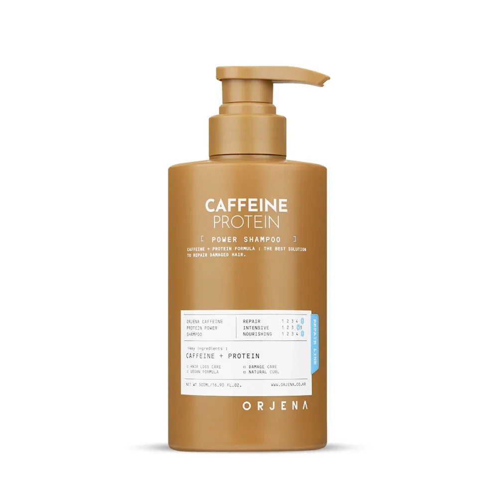 ORJENA CAFFEINE PROTEIN Shampoo 500ml - Kosmetika