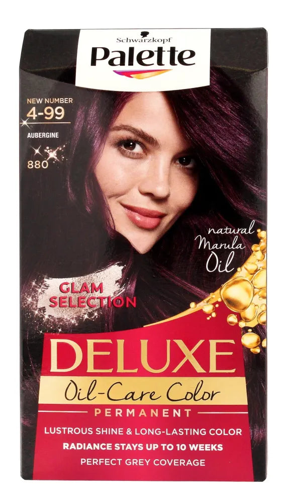 Palette Deluxe Permanent Hair Color Nr. 880 Tamsiai burgundiška 1 vnt. - Kosmetika