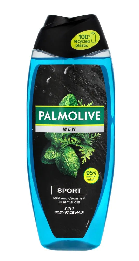 Palmolive Men 2in1 Revitalizuojantis Sporto Dušo Gelis 500ml - Kosmetika