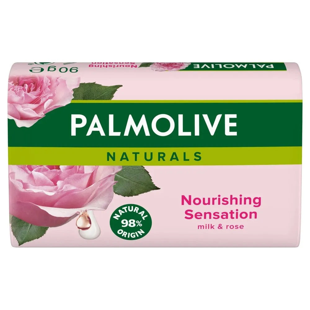 Palmolive Milk and Rose bar soap 90g - Kosmetika
