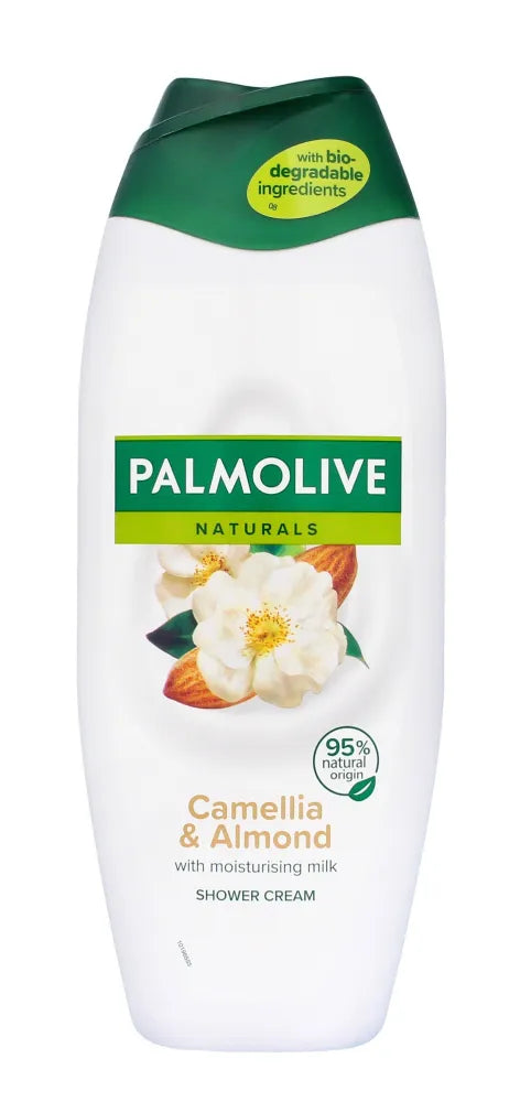 Palmolive Naturals Kreminė Dušo Gelė su Kamelijų Aliejumi ir Migdolais 500ml - Kosmetika
