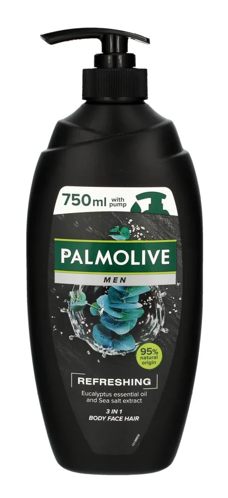 Palmolive Shower Gel Men Atgaivinantis 750ml - Kosmetika