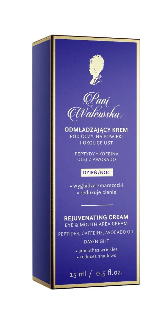 PANI WALEWSKA Atjaunojantis kremas po akimis lūpoms - 15 ml - Kosmetika