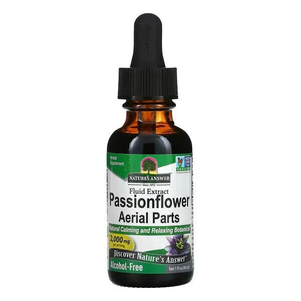 Passionflower Aerial Parts - 30 ml. - Nature’s Answer - Papildai