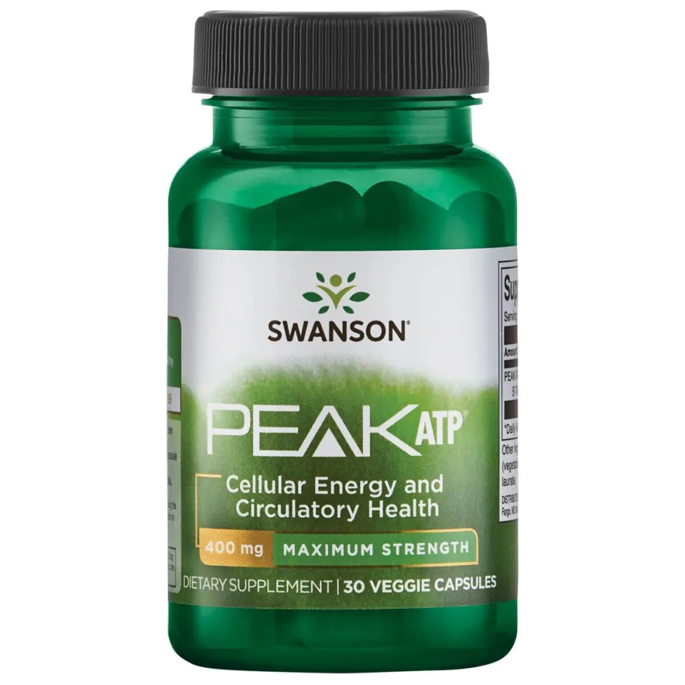 Peak Atp - Maximum Strength 400mg 30 VCAPS - Swanson - Papildai