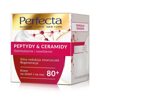 Perfect Peptides & Ceramides 80+ Dienos ir Nakties Kremas Stiprus Raukšlių Mažinimas Regeneracija 50ml - Kosmetika