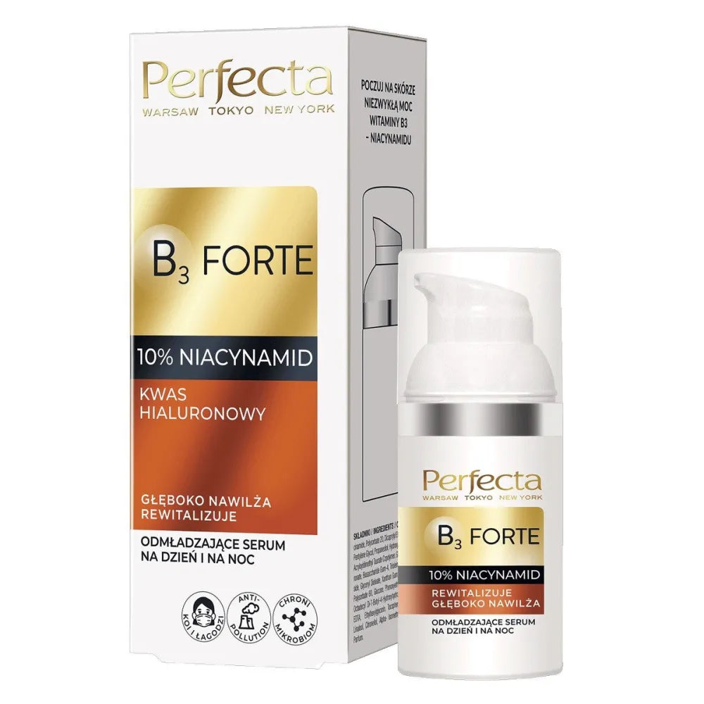 PERFECTA B3 Forte Atjaunojantis Serumas Dienai ir Nakčiai 30ml - Kosmetika