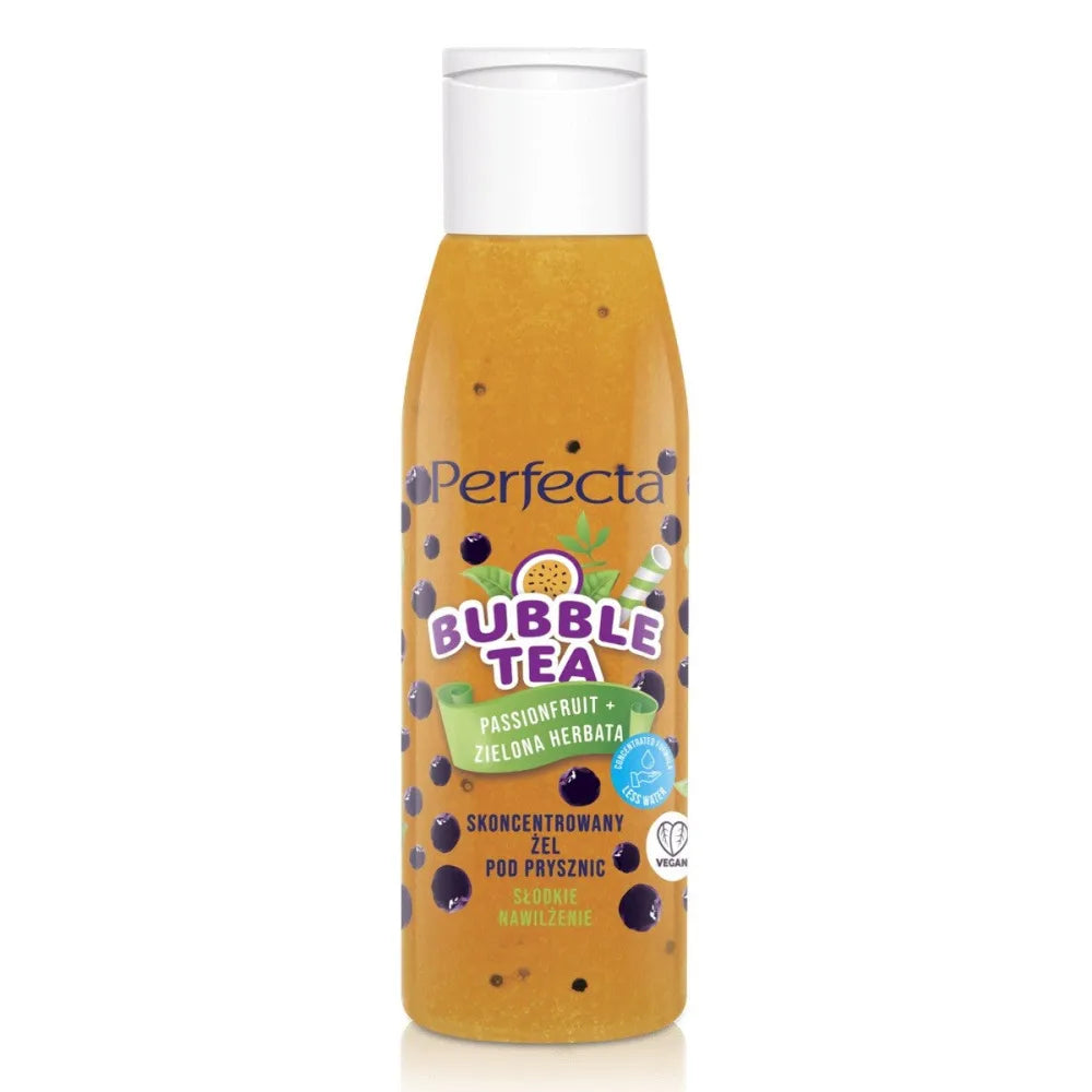 PERFECTA Bubble Tea Shower Gel Pasiflorų Mini - Kosmetika