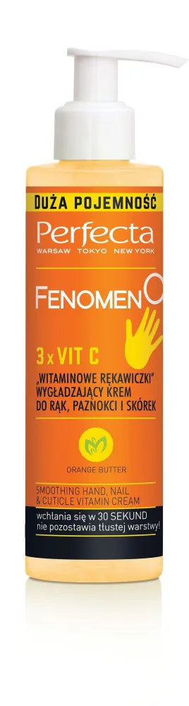 Perfecta Fenomen C Smoothing Hand Cream ’Vitamin Gloves’ 195ml - Kosmetika