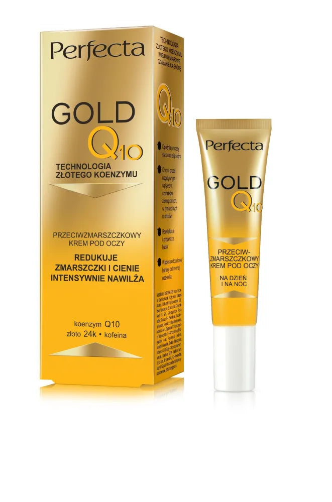 PERFECTA Gold Q10 Anti-wrinkle cream for the eyes 15 ml - Kosmetika