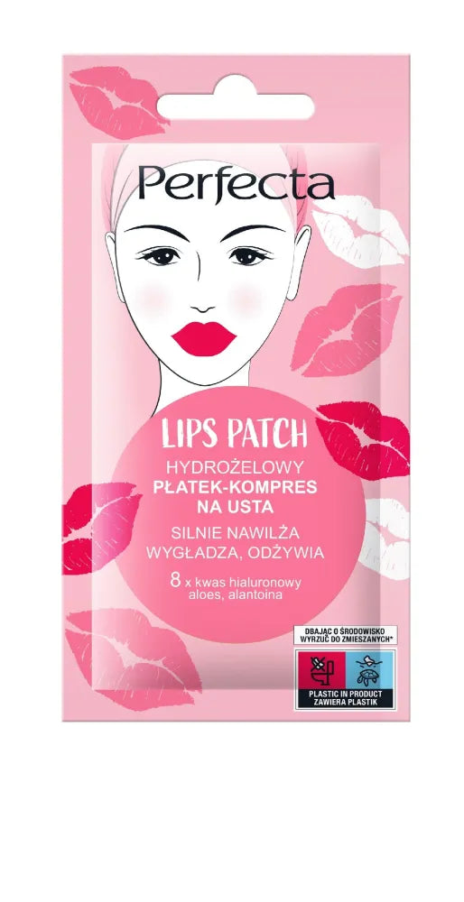 PERFECTA Lips Patch Hydrogel pleistras - kompresas lūpoms - Kosmetika