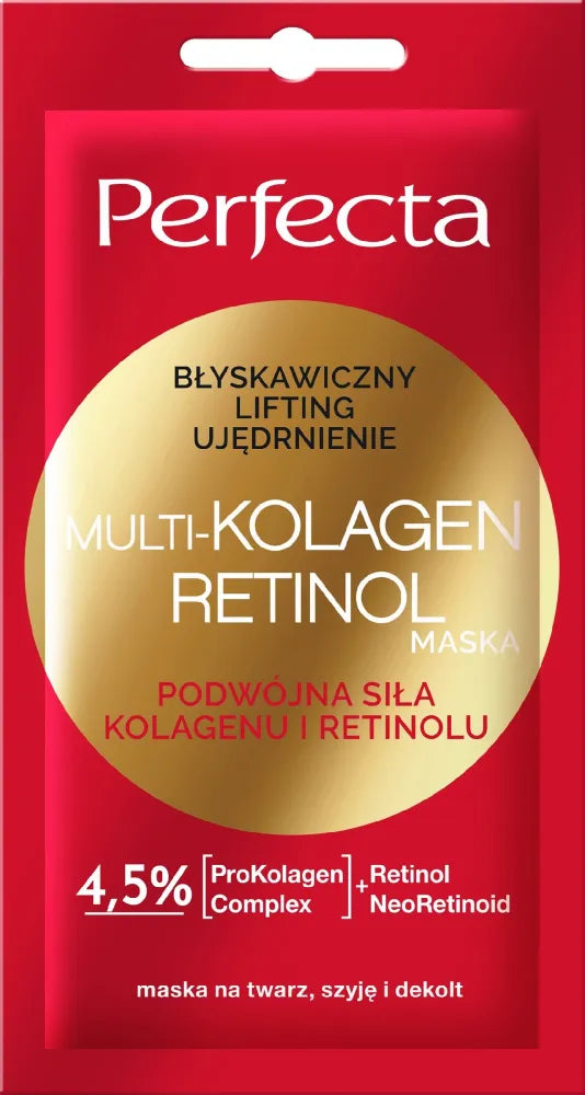 PERFECTA Multi-Collagen Retinol Mask 8 ml - Kosmetika