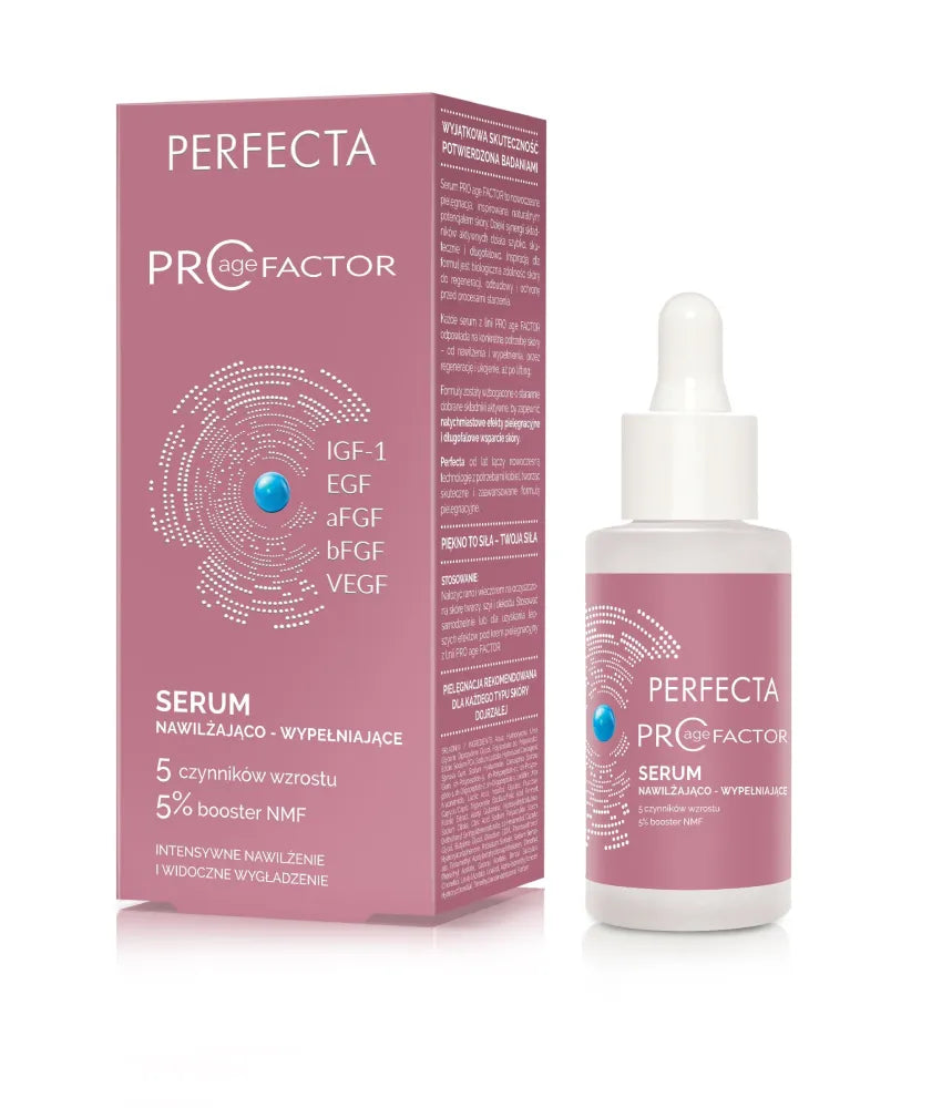 PERFECTA ProAgeFactor Moisturizing and Filling Serum - Kosmetika