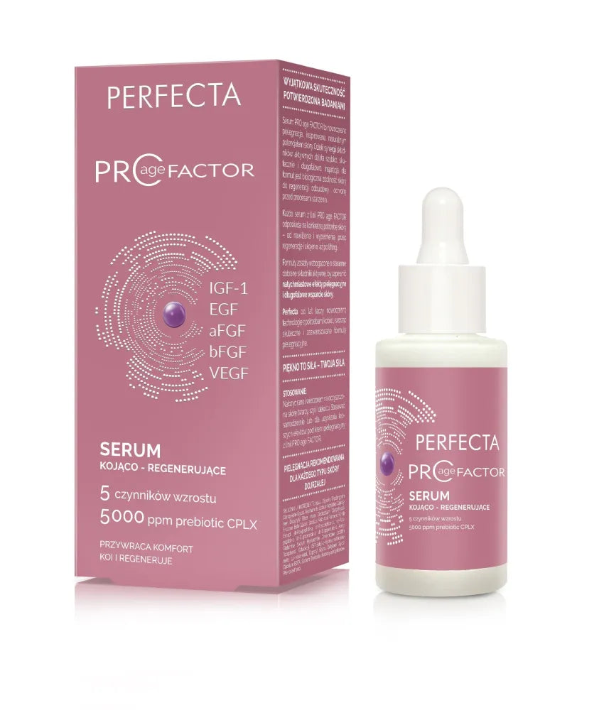 PERFECTA ProAgeFactor Soothing and Regenerating Serum - Kosmetika