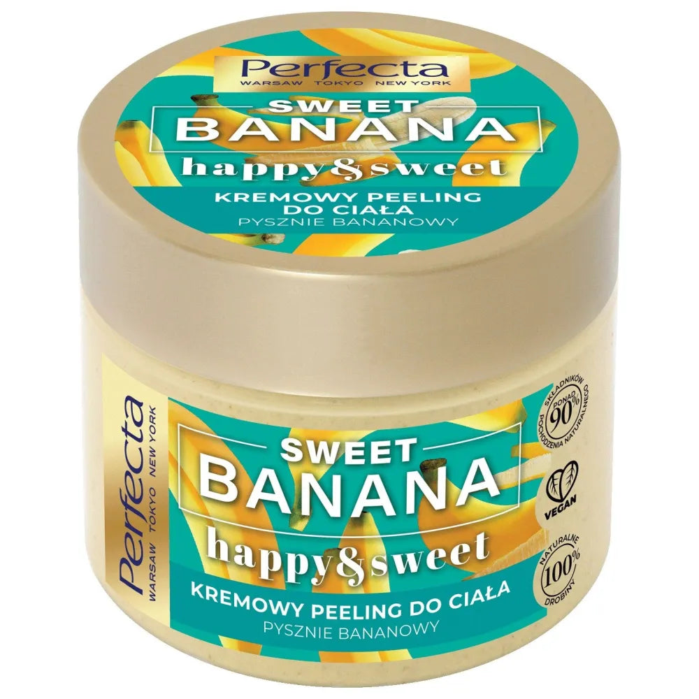 Perfecta Sweet Banana Creamy Body Peeling - šiurkštus 300g - Kosmetika