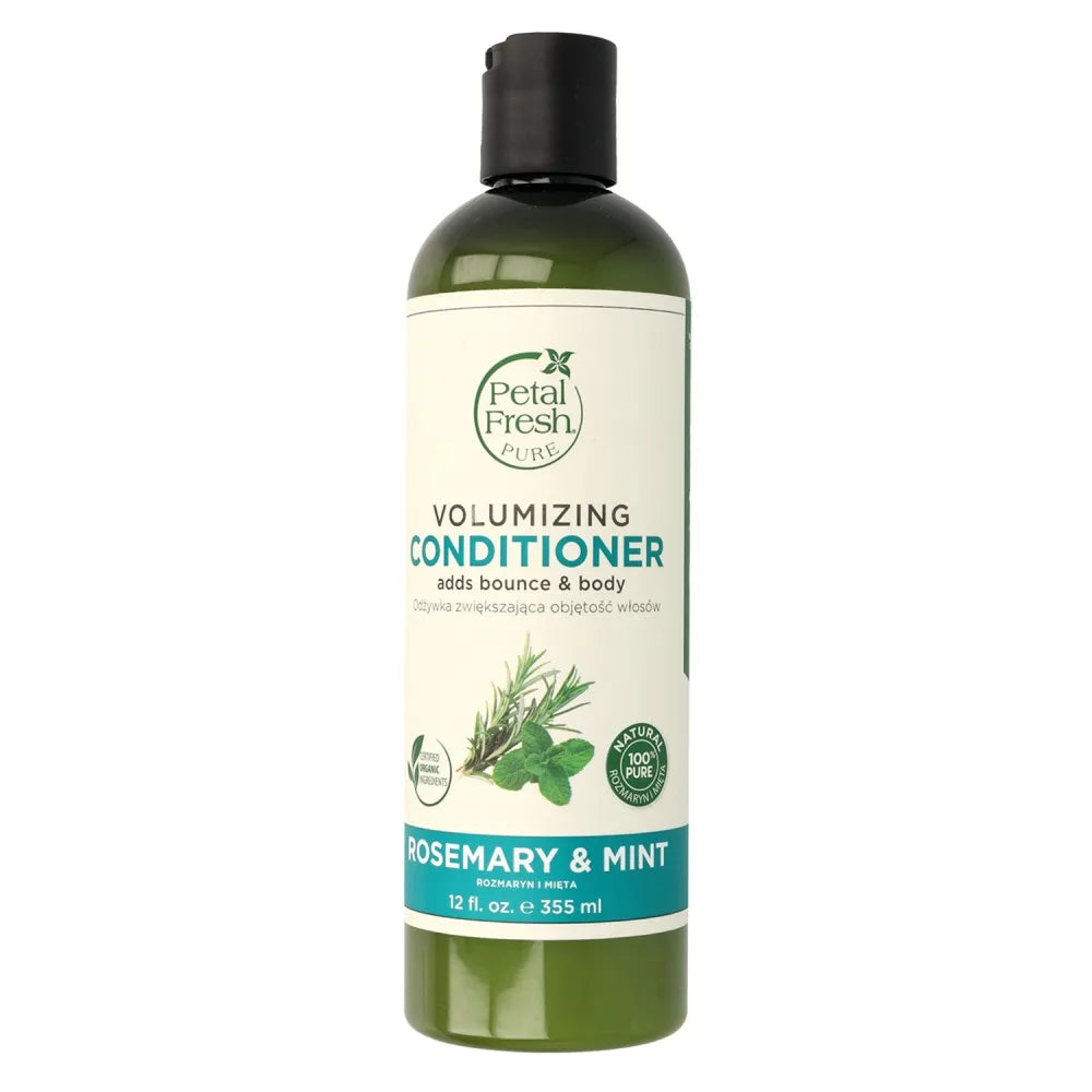 PETAL FRESH Apimtį didinantis plaukų kondicionierius Rozmarinas ir mėta 355 ml - Kosmetika
