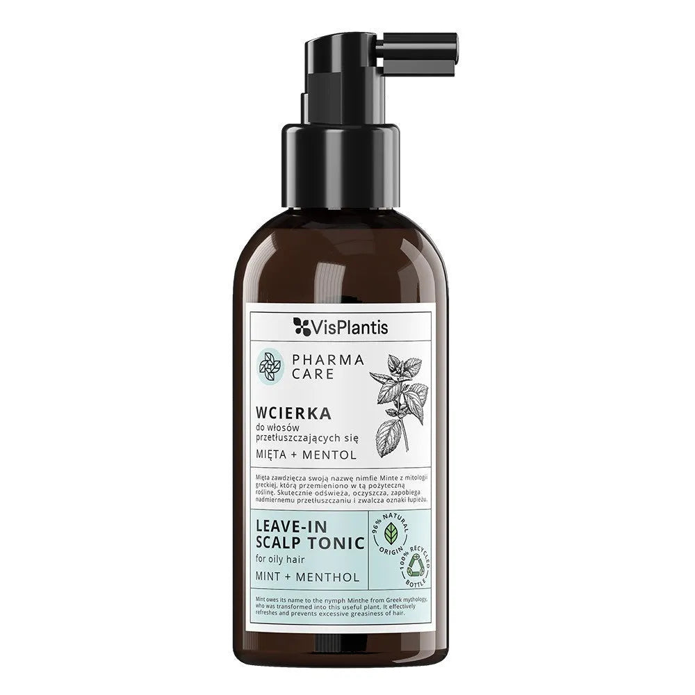 PHARMA CARE Plaukų losjonas riebiems plaukams Mėta + Mentolis 150 ml - Kosmetika