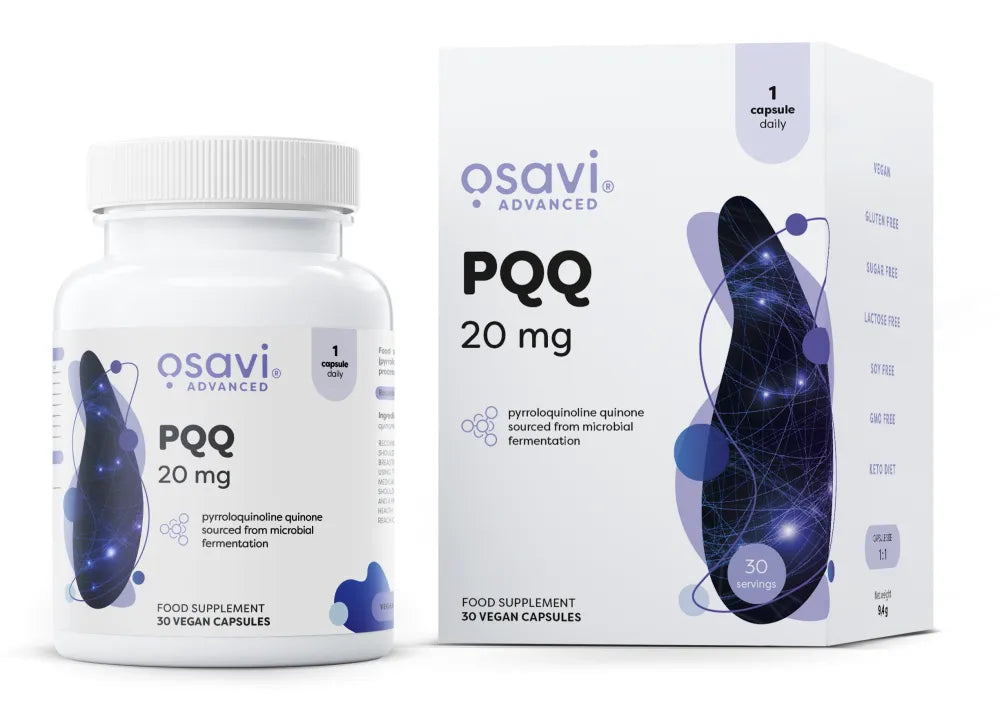 PQQ 20mg - 30 vegan caps - Osavi - Papildai