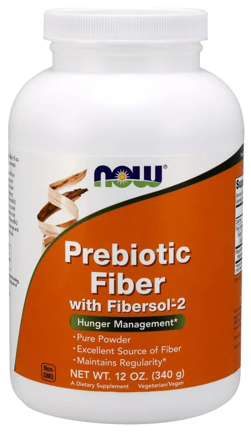 Prebiotic Fiber with Fibersol-2 - 340g - NOW Foods - Papildai