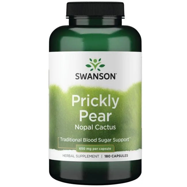 Prickly Pear Nopal Cactus - 650 mg - N180 - Swanson - Papildai