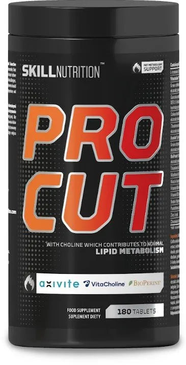 Pro Cut Fat Metabolism Support - 180 tablets - Skill Nutrition - Sporto papildai