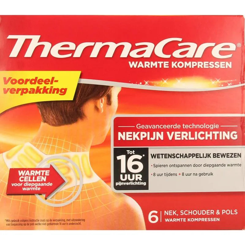 Promopack nek schouder pols - 6st - Thermacare - Vaistai nereceptiniai