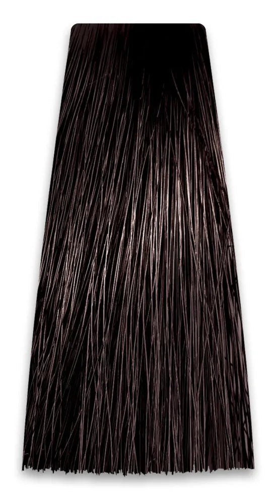 PROSALON PROFESSIONAL Intensis Color Art Profesionalus plaukų dažai Nr. 3.0 tamsiai rudas 100g - Kosmetika
