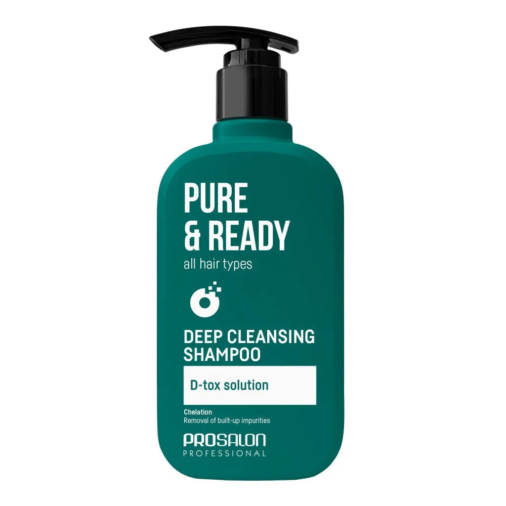 PROSALON Pure & Ready Giliai valantis šampūnas 375 ml - Kosmetika