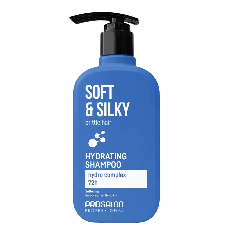 PROSALON Soft & Silky drėkinamasis plaukų šampūnas 375 ml - Kosmetika